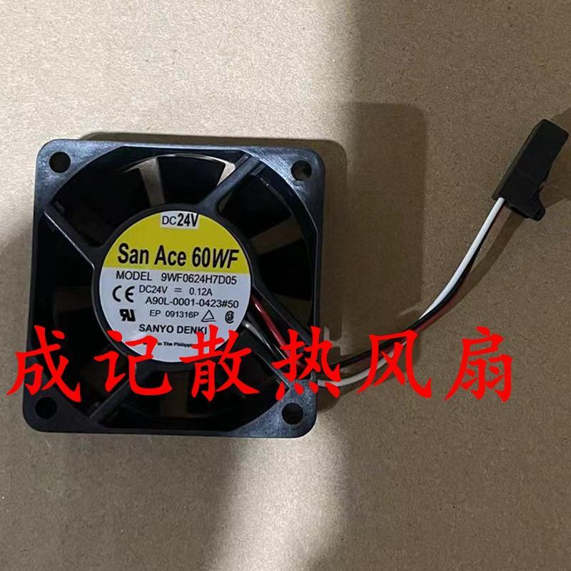ใหม่เอี่ยม A90L-0001-0423#50 9WF0624H7D05 FANUC FANUC SanAce60W พัดลม
