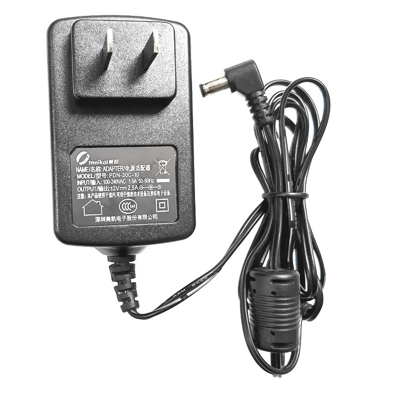 Meikai PDN-30C-10 Universal Power Adapter hkc Monitor BenQ คอมพิวเตอร์ 12V2.5A สายไฟ