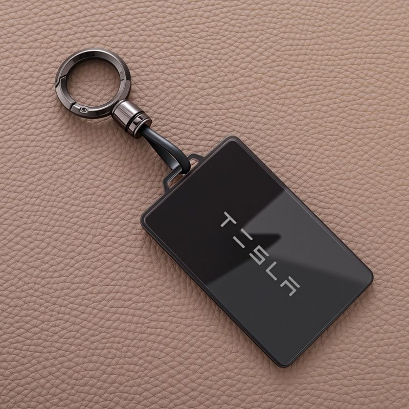 ขายร้อนแนะนําเหมาะสําหรับ Tesla modelY ฝาครอบกุญแจ model3 Edamame Y/S การ์ด modelx รถหัวเข็มขัดกระเป