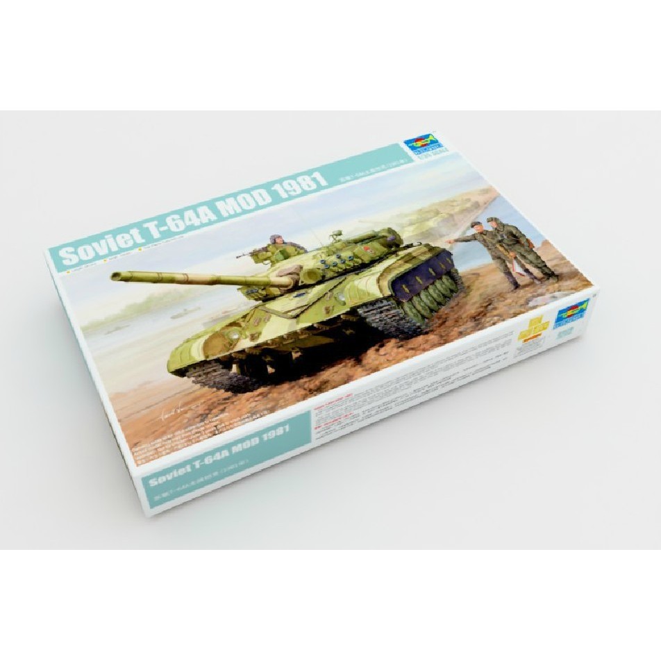 Trumpeter 1/35 01579 โซเวียต T-64A Mod.1981 ชุดโมเดลประกอบ