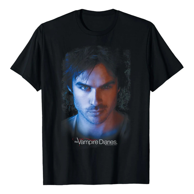 เสื้อยืด Damon Face De The Vampire Diaries