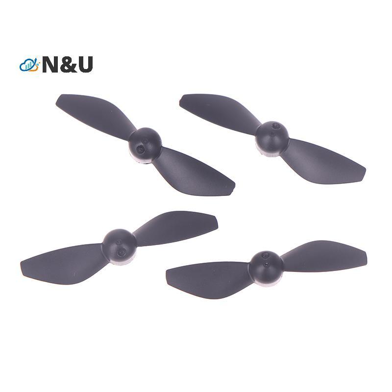N&U 4PCS เครื่องบินอะไหล่ใบพัด de V66 I1 Pro CZ06 Mini GT3 RC อะไหล่ใบพัด de