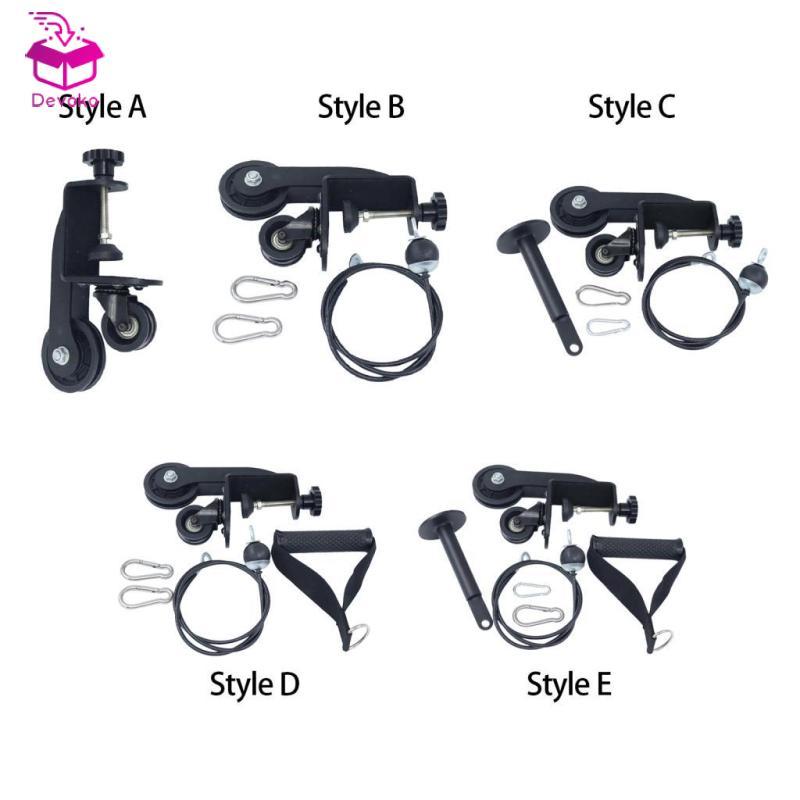 [chiwanji2mf] Arm Wrestling Training Table Pulley Cable System Steel Wrist Exerciser Strength Traini