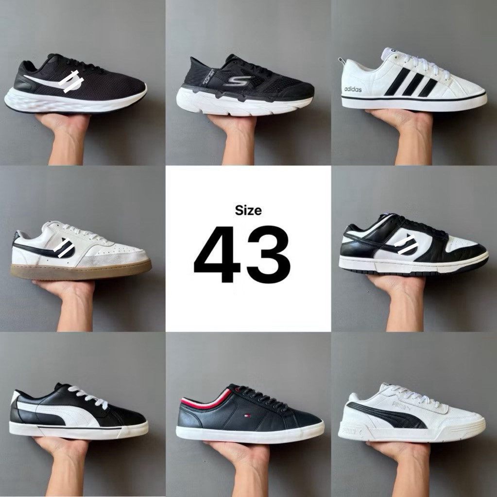 รองเท้ามือสองของแท้ รองเท้าผ้าใบ รองเท้าวิ่ง Size : 43 - 43.5