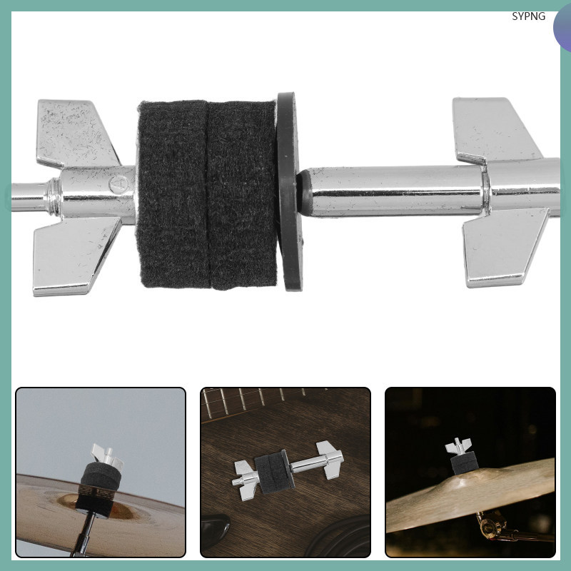 ปรับ Cymbal Stacker Mount สําหรับกลอง Cymbal Stacker Extension Arm กลอง Cymbal Mount Cymbal Stacker 
