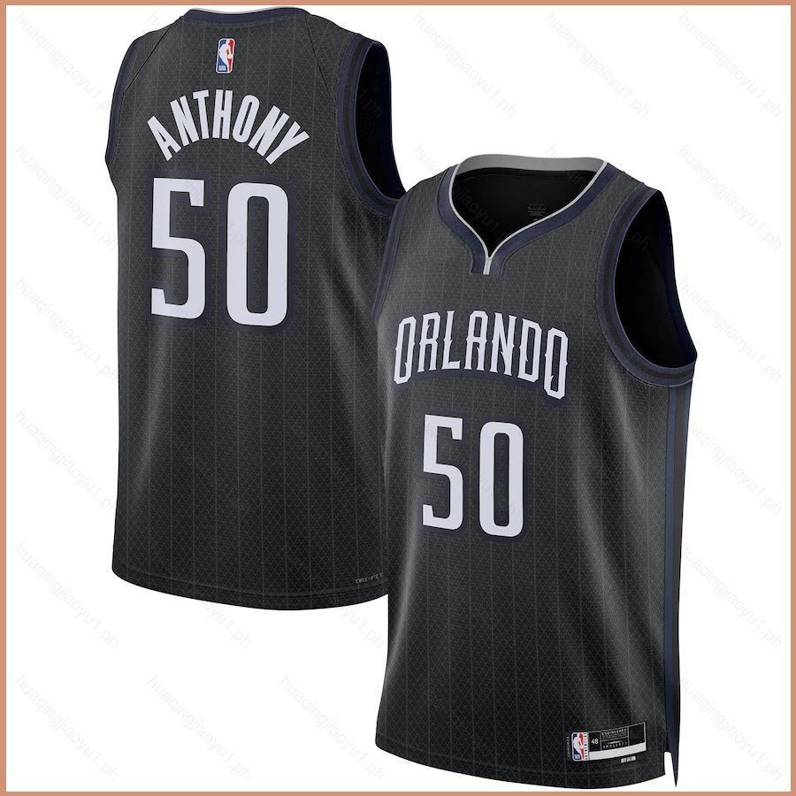 IDAWN7 HQ2 22-23 NBA Orlando Magic Anthony เสื้อกั๊กบาสเก็ตบอลกีฬา Unisex Plus ขนาด City Edition QH1