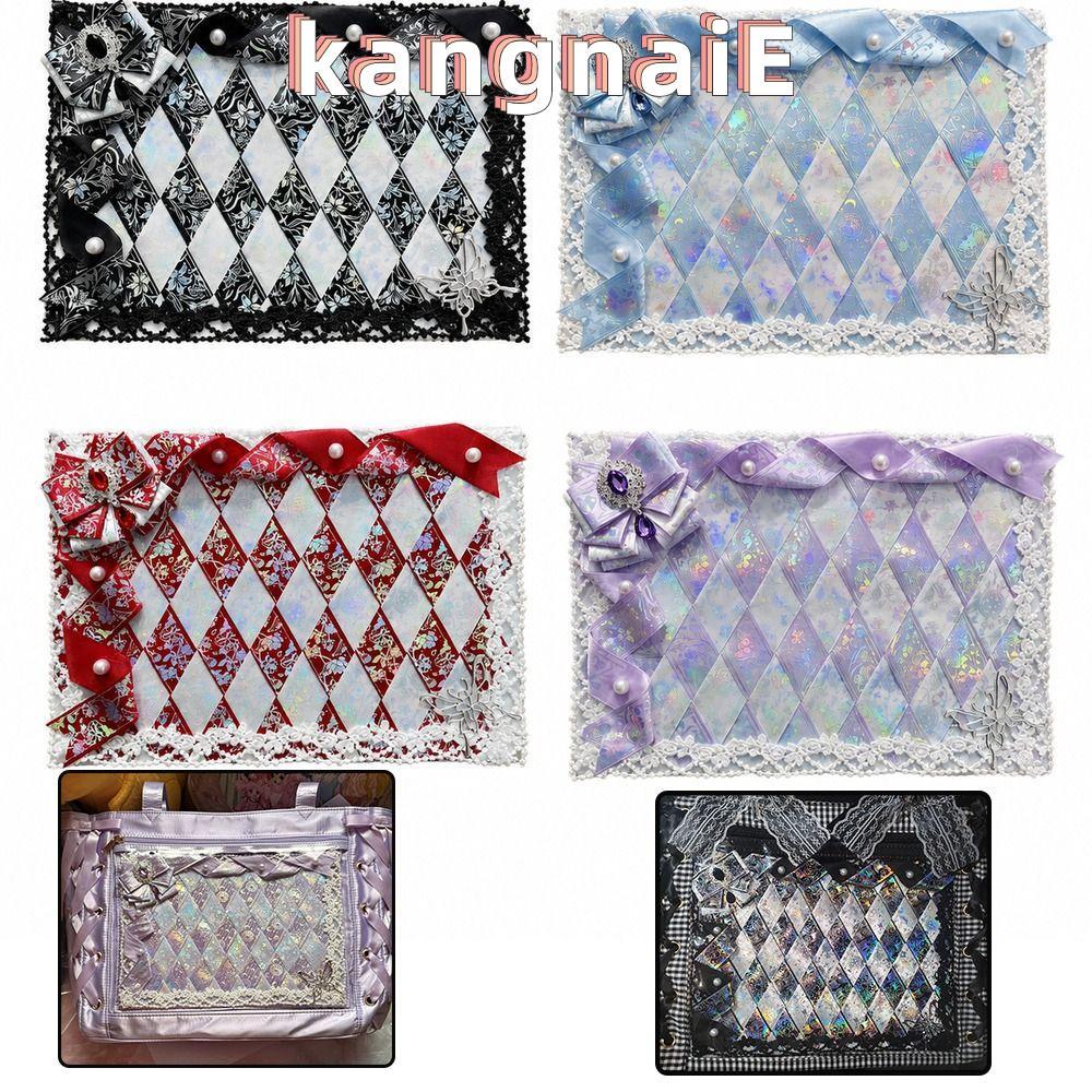 KANGNAI Ita BOARD ริบบิ้น Bow Decor Display Board, ลูกไม้ Lollipop รูป Ita กระเป๋าใส่บอร์ด, ริบบิ้นล