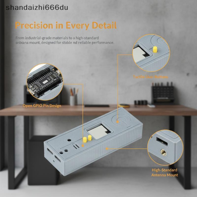 Shandaizhi666du ESP32-S3 44-Pin Development Board Shell กันฝุ่นพร้อมเสาอากาศหลุมเหมาะกับ Wi-Fi BT รุ