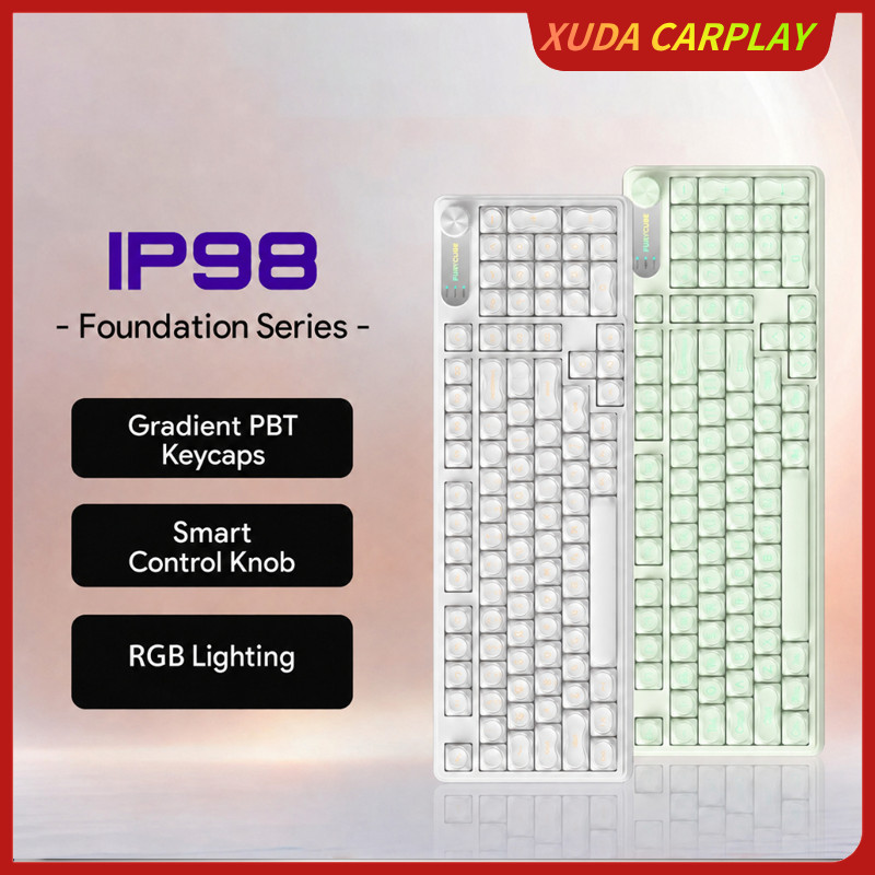 คีย์บอร์ดเมมเบรน FURYCUBE IP98 ไฟแบ็คไลท์ RGB คีย์บอร์ดเกมมิ่งคอมพิวเตอร์ 98% คีย์บอร์ดแบบมีสาย