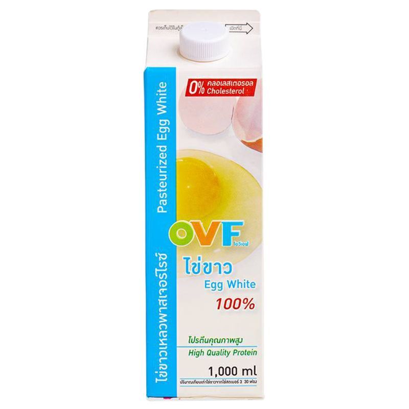 โอวีเอฟไข่ขาว 1000มล. OVF Egg White 1000ml.