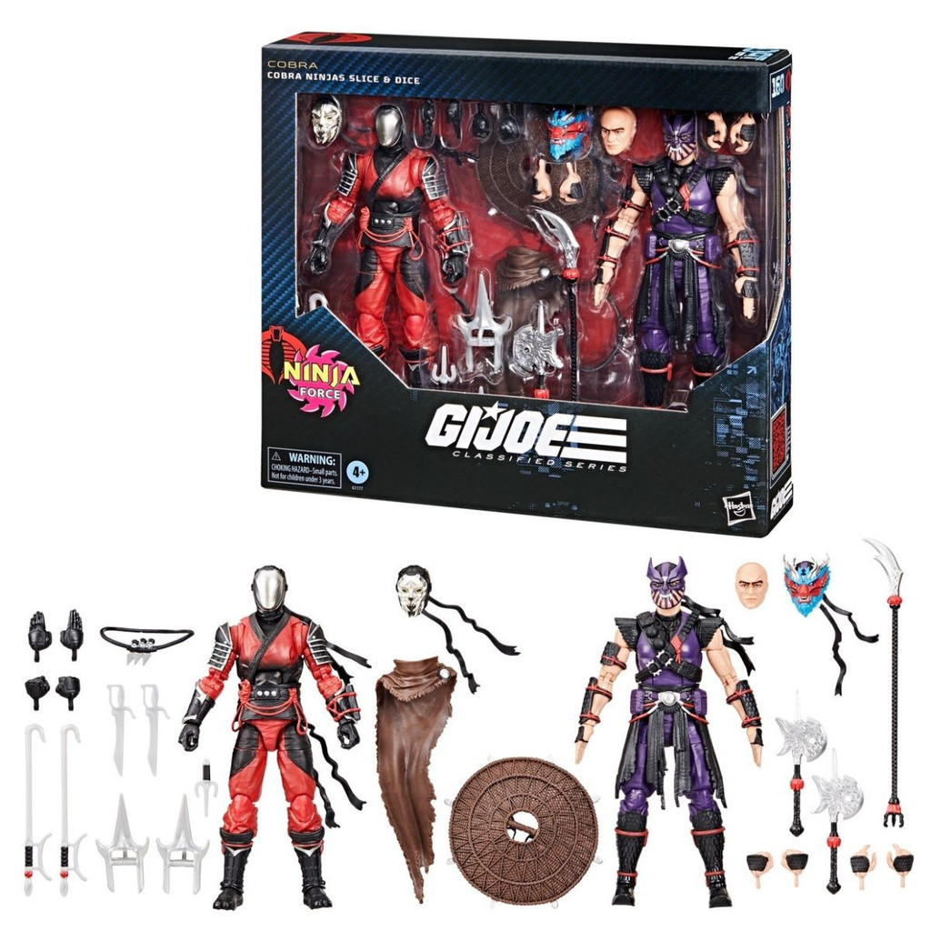 Hasbro gijoe Dice gijoe Ninja Set กองกําลังพิเศษ 1/12 ทหาร 20 ซม.ตุ๊กตาโมเดลรูปคลังสินค้าพร้อม