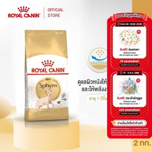Royal Canin Sphynx Adult طعام قطط سفينكس 2 كغ