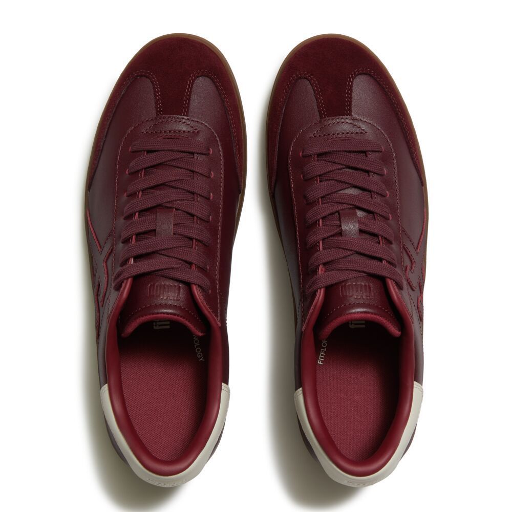 FITFLOP حذاء رجالي The Dash شامواه — أحمر — صورة 3