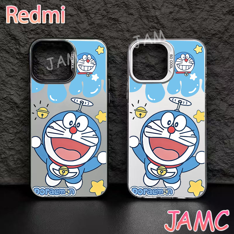 โดเรมอน เคส สำหรับ Redmi A1 A2 XIAOMI Note 8 9 10 11 12 13 Pro Lite X A T S C R POCO C65 M65 NFC 4G 5G