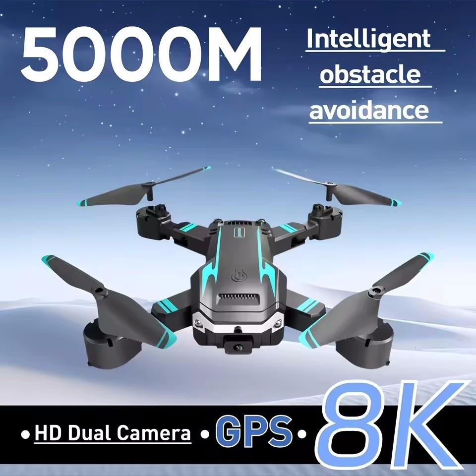ใหม่ G6 Drone 8K 5G GPS Professional HD 360 ° ภาพถ่ายทางอากาศ DualCamera พับได้อุปสรรคหลีกเลี่ยง Qua