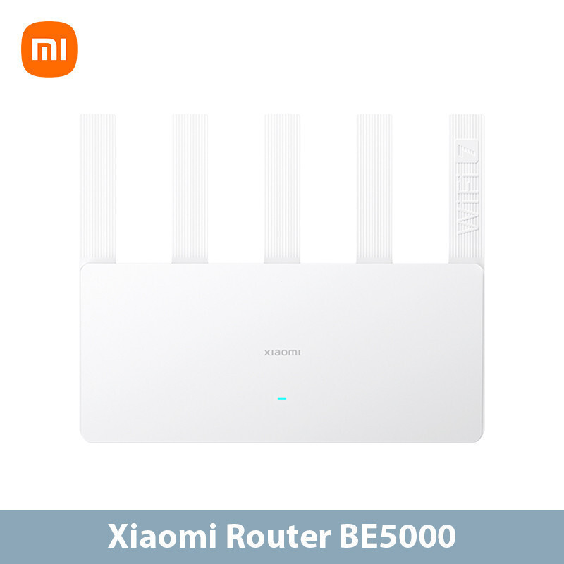 Xiao BE5000 Router WiFi 7 MLO 2.4GHz 5.0GHz Dual Band WiFi 7 512MB RAM Repeater 2.5G พอร์ตตาข่ายเครื