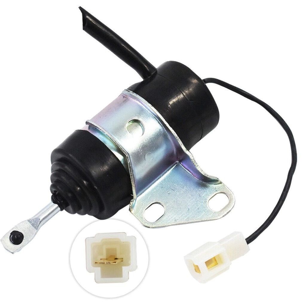 Kubota U10 Mini Excavator Kubota D722 Engine Stop Switch Stop Solenoid Valve 16851-60014