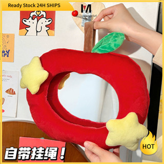 กระจกแต่งหน้าแอปเปิล สไตล์ใหม่น่ารัก ติดผนังได้ ใช้ในห้องนอน…