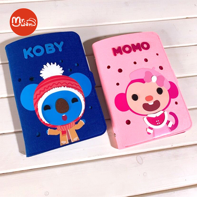 นักเรียนประถมสมุดบันทึกการ์ตูนเด็กน่ารัก Qkids Long Fun Children English Notepad Customization