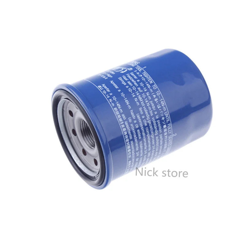 4 ชิ้นคุณภาพสูงกรองน้ํามันรถยนต์สําหรับ Honda Civic Sprite Fit Odyssey Jazz Accord OEM15400-RTA003 1