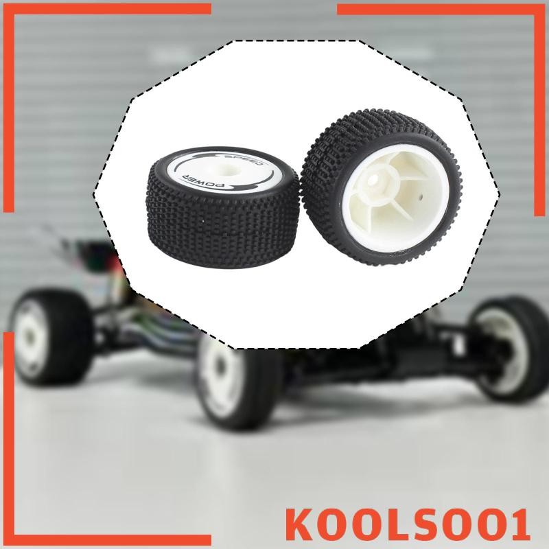 [Koolsoo1] 2 ชิ้นล้อหลังยาง RC รถ Tyres เปลี่ยนชิ้นส่วนรถ RC สําหรับ Wltoys 244016