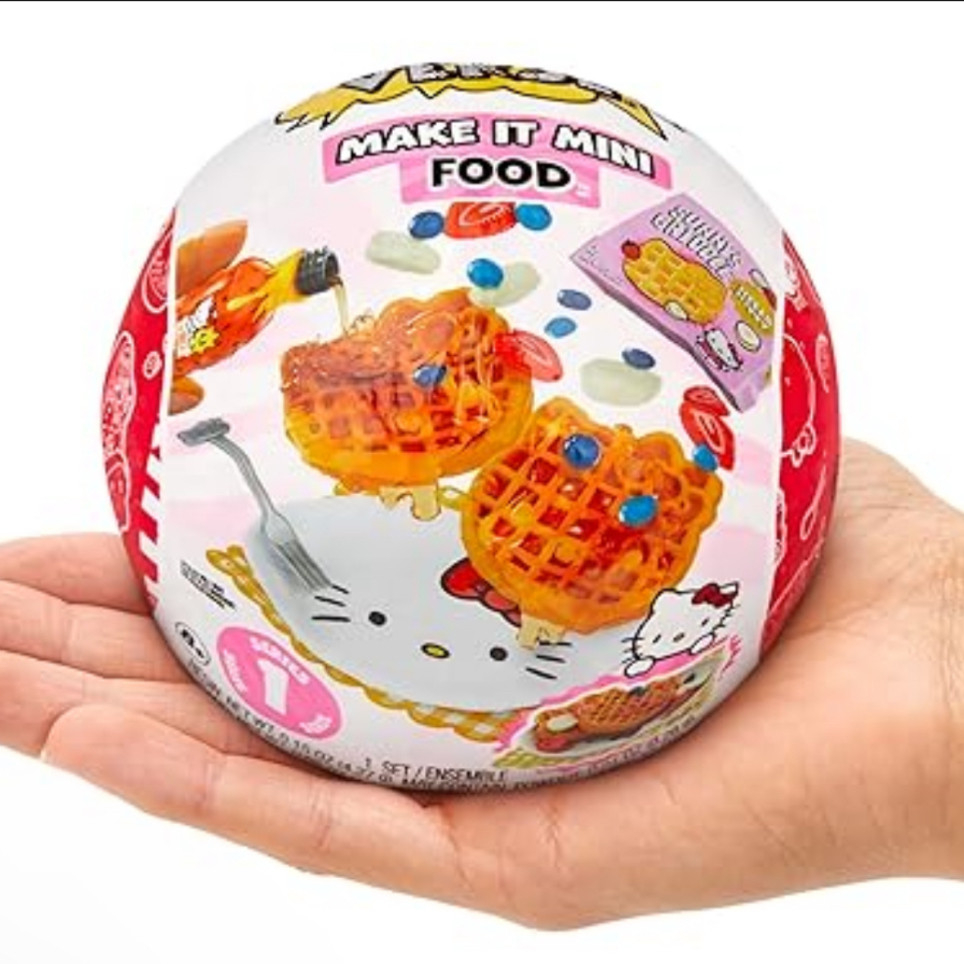 Miniverse Hello Kitty DIY Craft Kit ทําของเล่นอาหารขนาดเล็ก