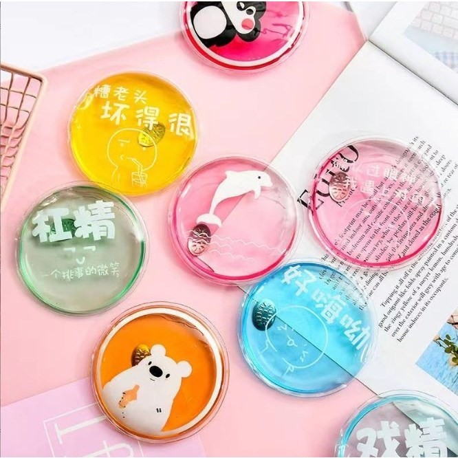 DH Hand Warmer Gel Compress Hand Warmer นํากลับมาใช้ใหม่ได้ / เจลทําความร้อนตัวละคร