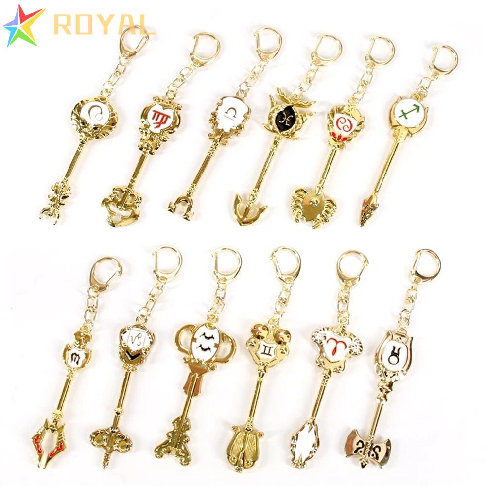 ROYAL Fairy Tail การ์ตูนอัญเชิญ Key Magician ของขวัญพวงกุญแจ