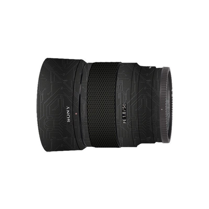 Donkey เดินเหมาะสําหรับ SONY SONY FE50F1.8 สติกเกอร์เลนส์ฟิล์มป้องกัน 501.8 สีหนัง 3M