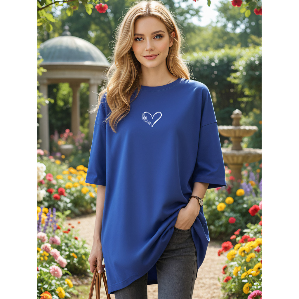 2R031 [AIYOU] M-5XL TShirt เสื้อผ้า T เสื้อผู้หญิง TShirt Crop Top TShirt เสื้อรอบคอครึ่งแขนผู้หญิงแ