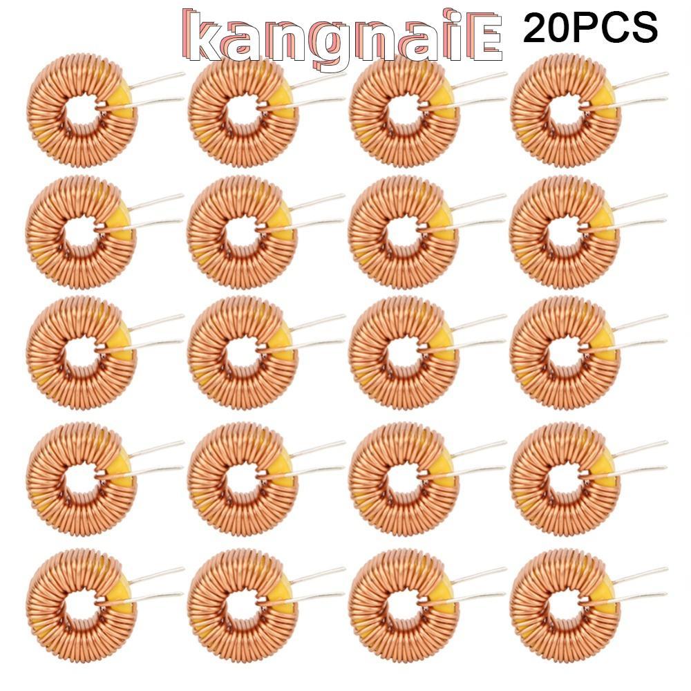 KANGNAI 20PCS Toroid Inductor ลวด, 100UH 0.6 มม.Troidal Inductor, ความต้านทานต่ําแนวตั้ง Toroid Toro