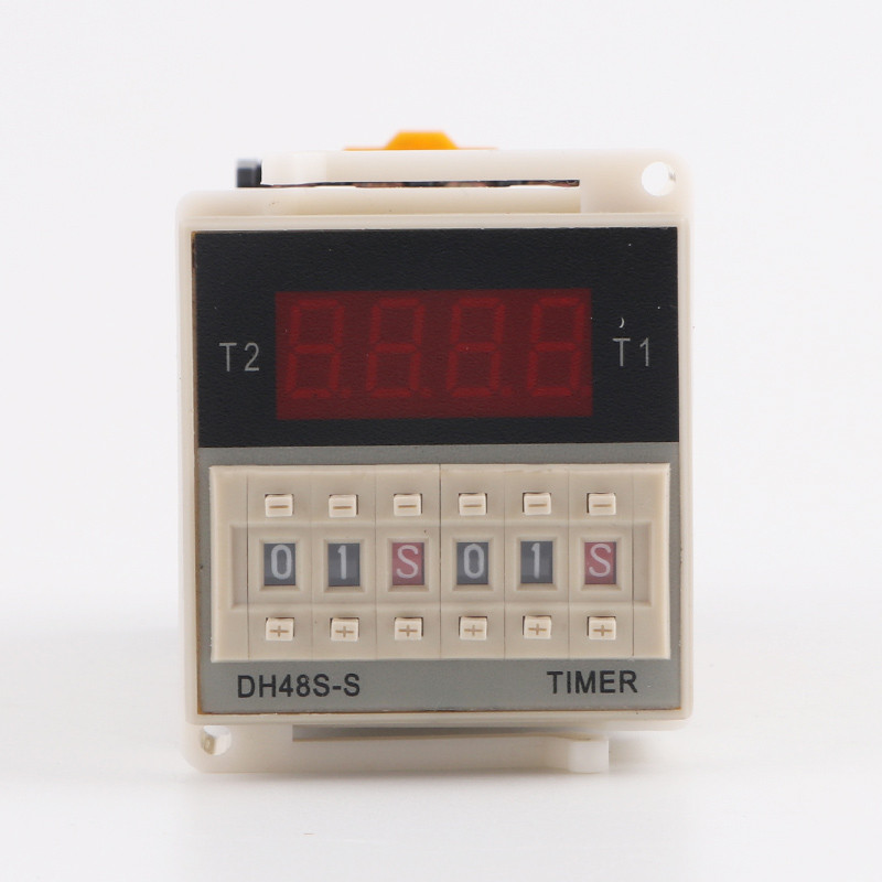 Digital Display Time Relay DH48S-S Cycle Time Controller 220v24v380v Timer
