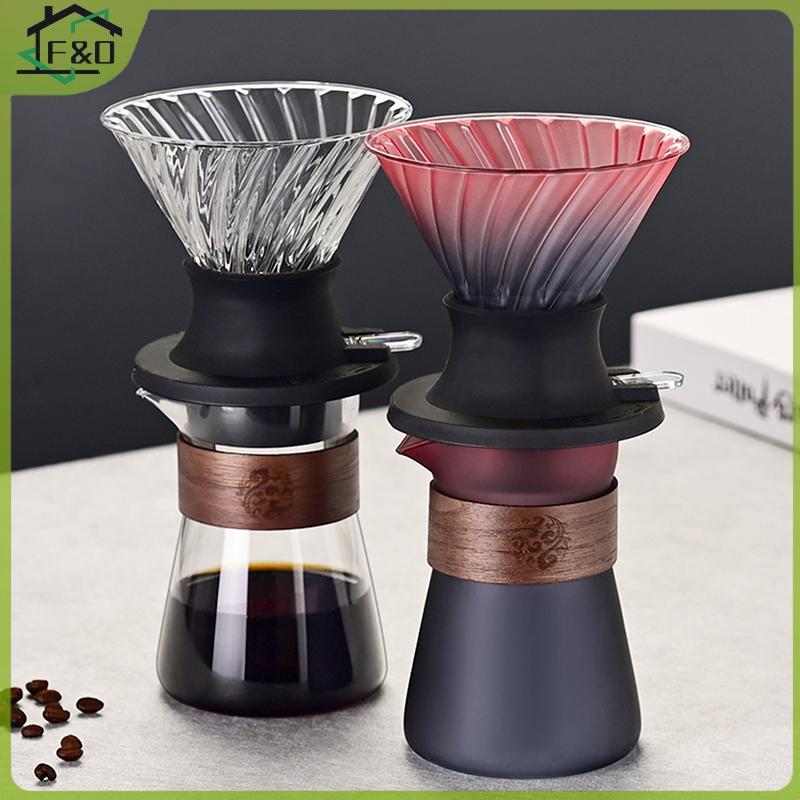 F&O Immersion Coffee Dripper Switch Pour Over Dripper Immersion Dripper Switch เครื่องชงกาแฟแก้วกรอง