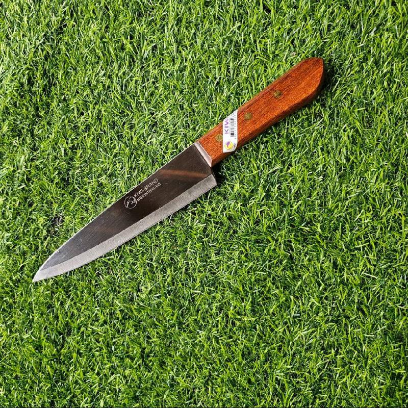 KIWI-BRAND No.488 มีดแล่เนื้อ  มีดปลอกทุเรียน มีดแล่ปลา มีดแหลม มีดตรากีวี่ 488  มีดหั่นเนื้อ มีดปาด