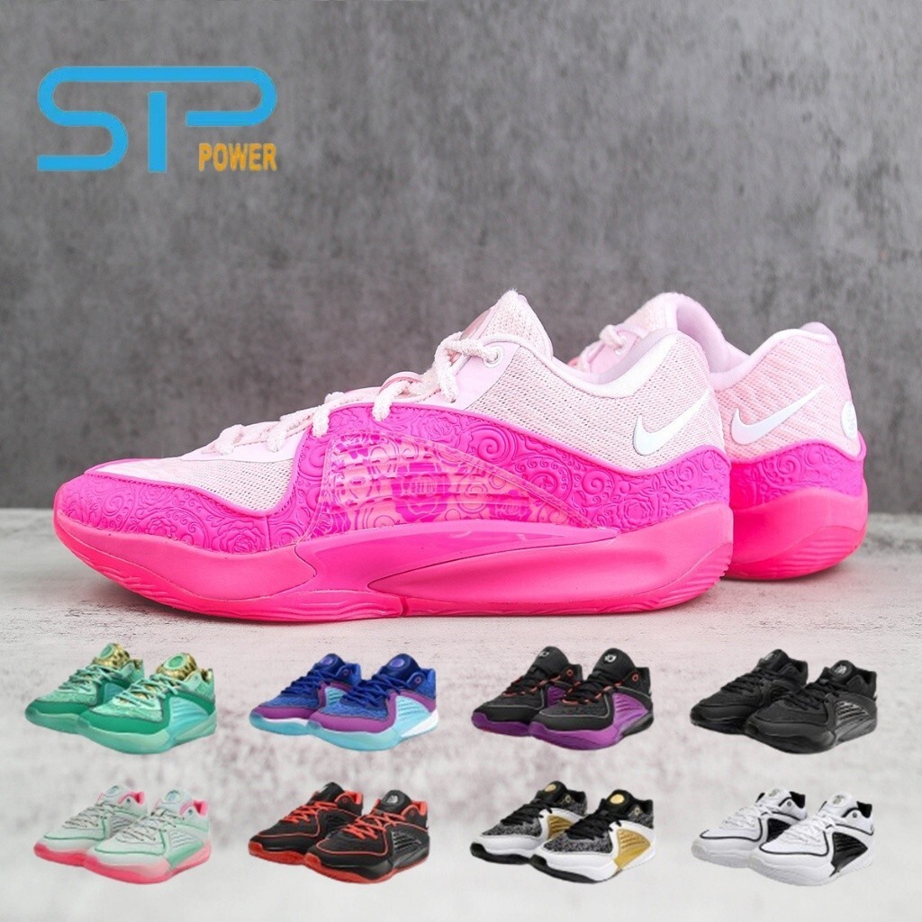 KD16 NRG EP Kevin Durant รองเท้าเทนนิสผู้ชาย น้ำหนักเบาที่มีระบบระบายอากาศดี ออกแบบมาเพื่อกันลื่นและ