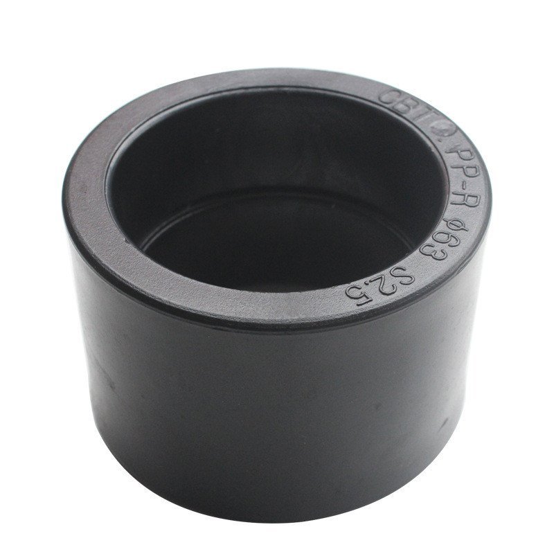 อุปกรณ์ท่อ PE Equal เส้นผ่านศูนย์กลางโดยตรงซ็อกเก็ตประเภท Hot Melt 63 75 90 110 ท่อน้ํา Joint Tap อุ