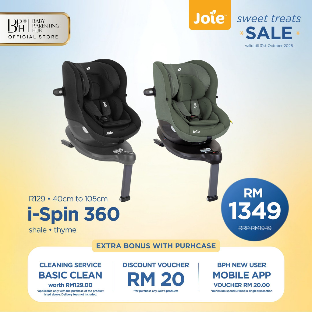 Joie i-Spin 360 (40 cm - 105 cm (แรกเกิดถึง 4 ปี)