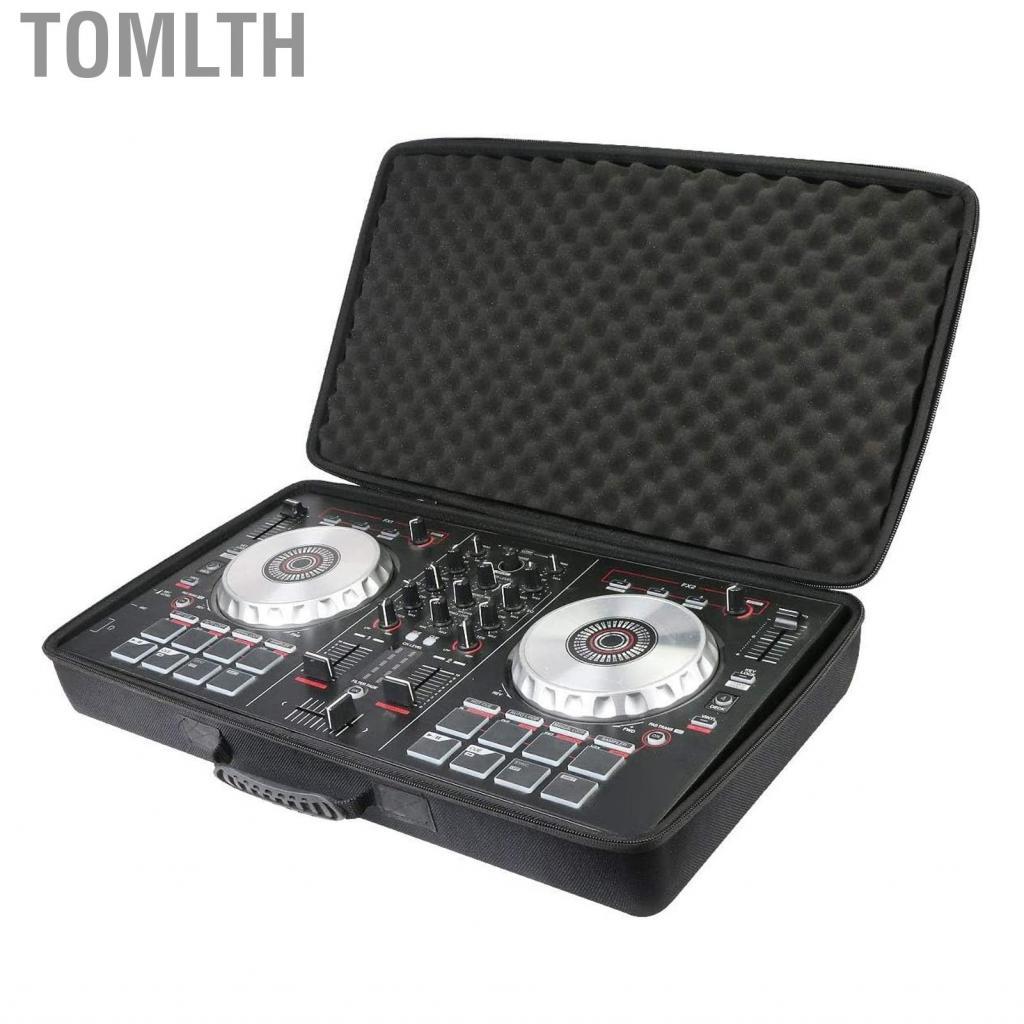 Tomlth Tomlth Irfora DJ Controller Hard Case อุปกรณ์ที่ใช้ร่วมกันได้ Keep Safe Double Zippers CUSHIO