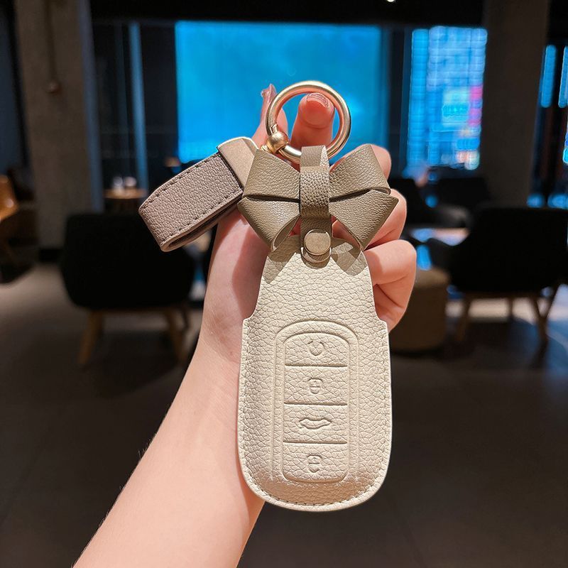 ที่ใส่กุญแจรีโมทรถยนต์ CHERY JAECOO 7 JAECOO J7 J8 J5 7 พวงกุญแจรถ. กระเป๋าใส่กุญแจรถ