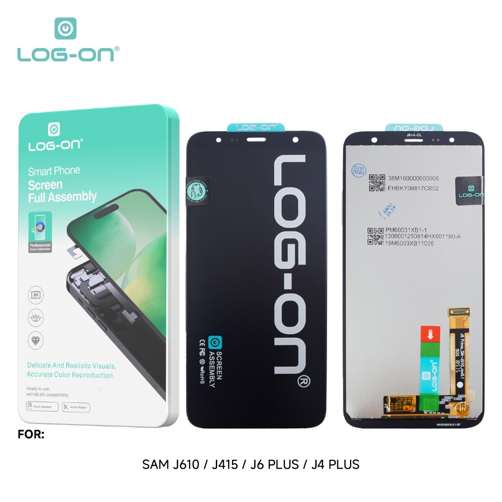 LCD LOG-ON สําหรับ SAMSUNG J6 PLUS J610 / J4 PLUS J415 FULLSET TOUCHSCREEN รับประกัน 7 วัน