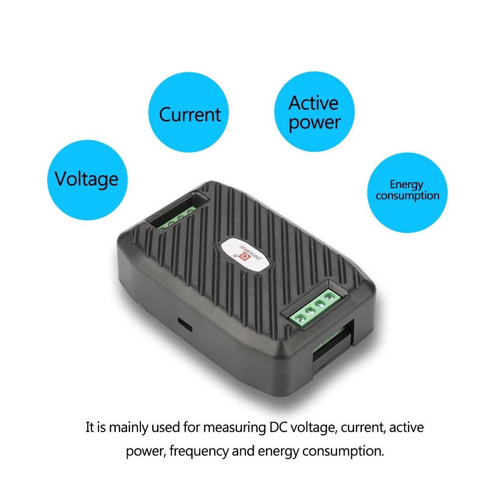 PEACEFAIR PZEM-003 DC แรงดันไฟฟ้าปัจจุบันพลังงานเชื้อเพลิงเมตรโมดูลฟังก์ชั่นปลุกสำหรับการใช้งานโฮมออ