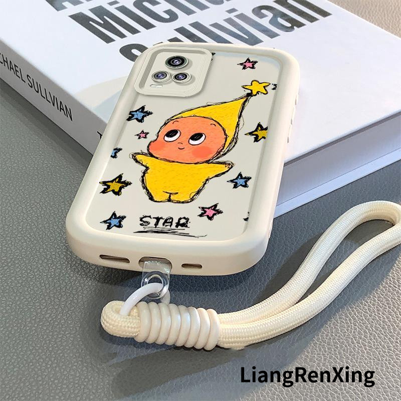 2 IN 1 สําหรับ vivo v20 PRO v20se v23e v23 v21 5G เคสโทรศัพท์ Softcase ซิลิโคนกันกระแทกใหม่ออกแบบควา