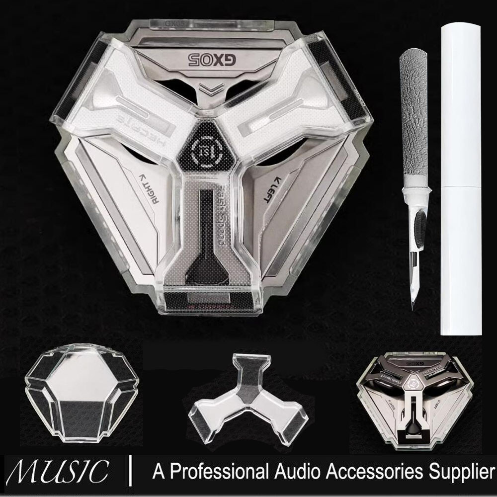 เคสสําหรับ Edifier Hecate GX05 หูฟังเกราะป้องกันเคสใสหูฟังซิลิโคนอ่อนนุ่มฝาครอบป้องกัน