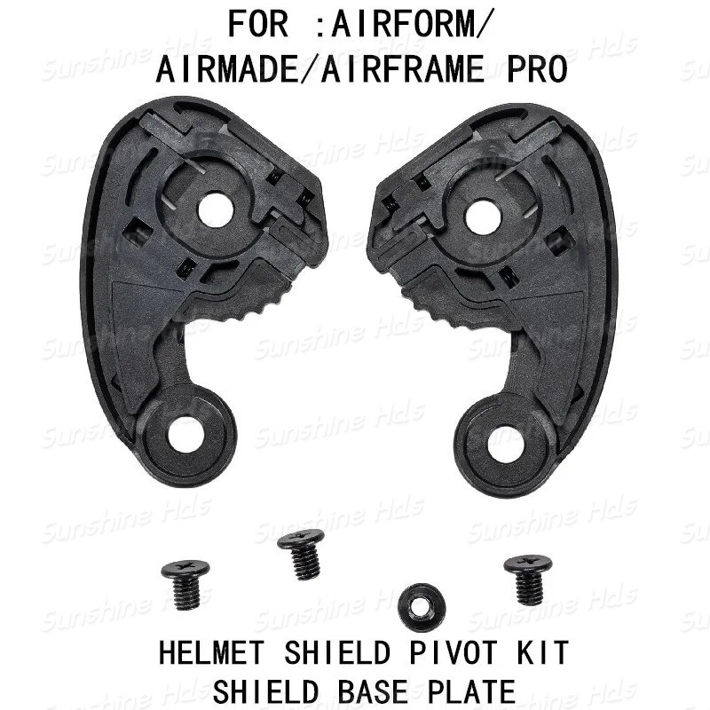 หมวกกันน็อค Shield Pivot Kit สําหรับ Airframe Pro Airmada Airform หมวกกันน็อคเปลี่ยนแผ่นฐานโล่