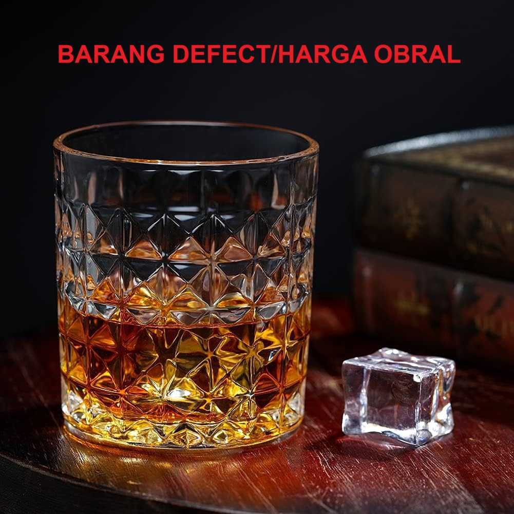 One Two Cups Whisky Old Fashion Rock Glass 300ml - DM303