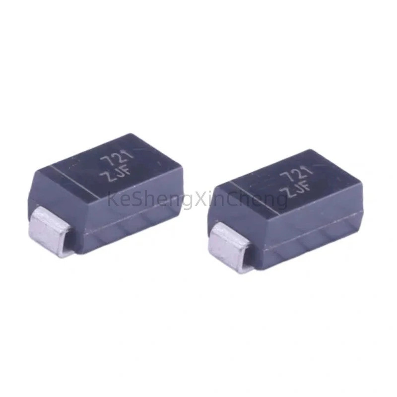 50 ชิ้น/ล็อต SMAZ5V1-13-F SMAZ5V6-13-F SMAZ6V2-13-F SMAZ6V8-13-F SMAZ7V5-13-F8V2V1V-13-F 1K ป้องกันแ