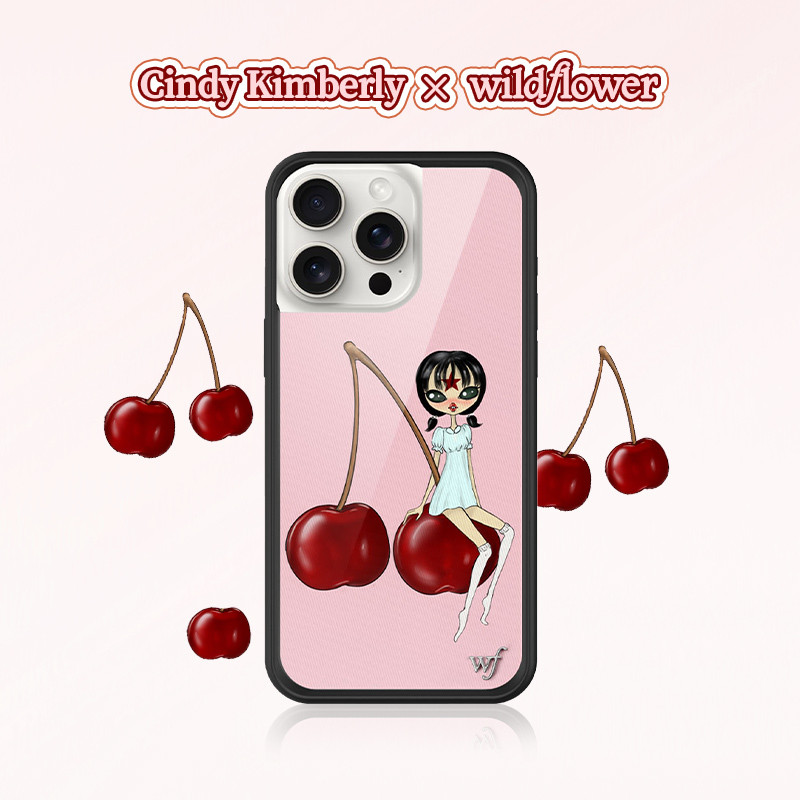 Cindy Kimberly x Wildflower ชื่อร่วมเคสโทรศัพท์สําหรับiPhone 12 13 14 15 16 Pro Max 14 15 16PlusซิลิโคนAnti-FallingกันกระแทกปกหลังWFปลอกสําหรับiPhone 17 Pro Max 17 Air ราคา ถูกที่สุด ดีลบีเคเค