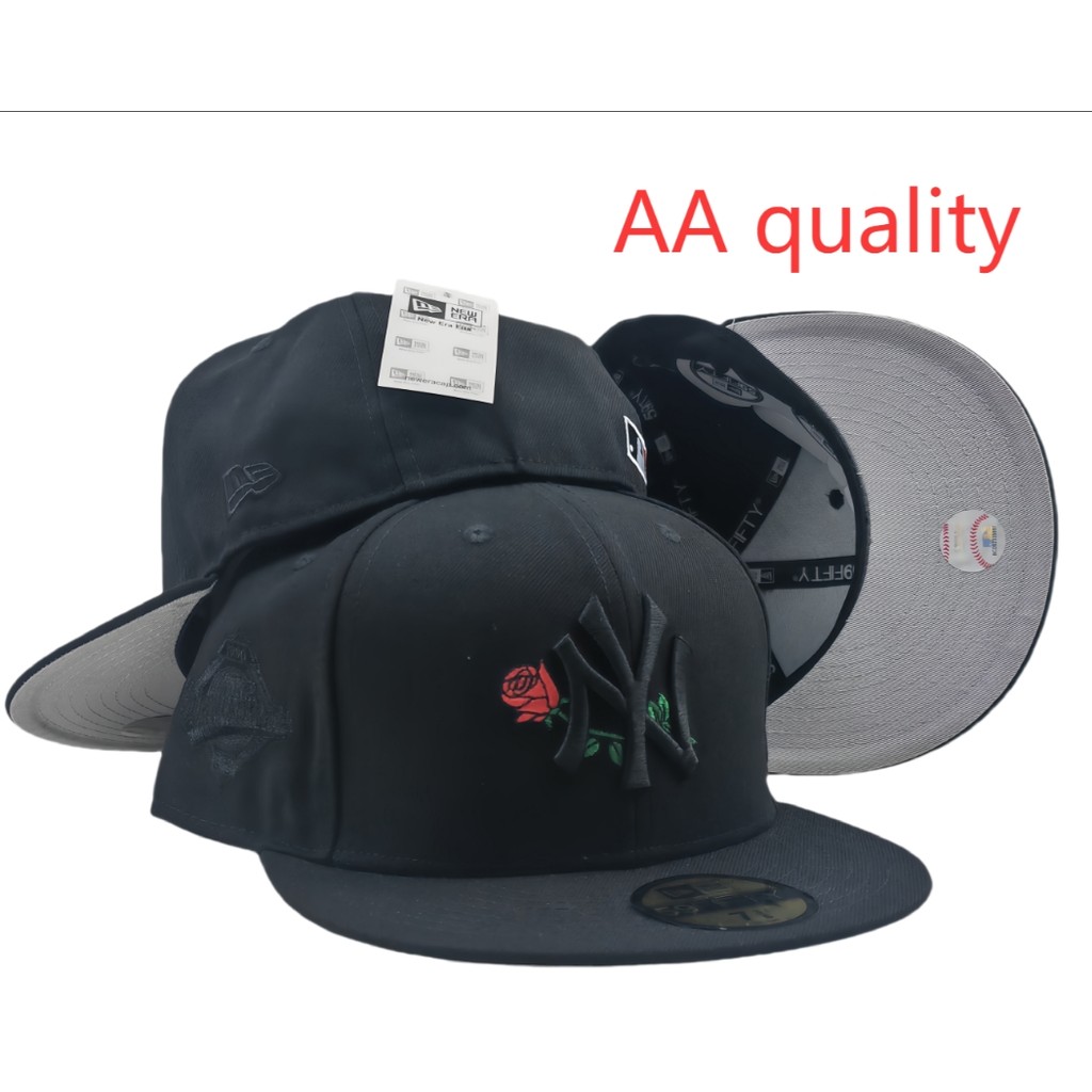 หมวก New Era 59FIFTY New York Yankees แบบ Heritage สีดำ