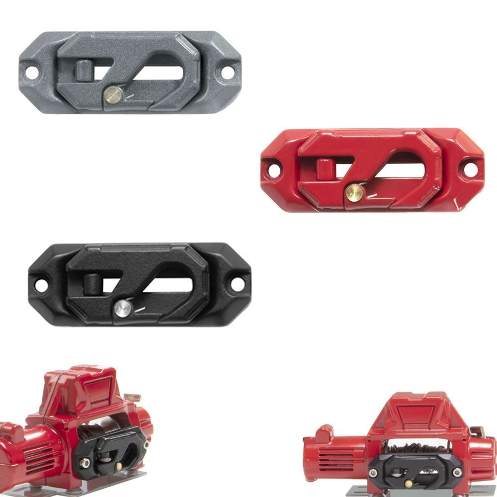 ​RC 1/10 1/8 Crawler Winch Fairlead Metal Guide - Winch Roller Guide สําหรับรถยนต์ RC