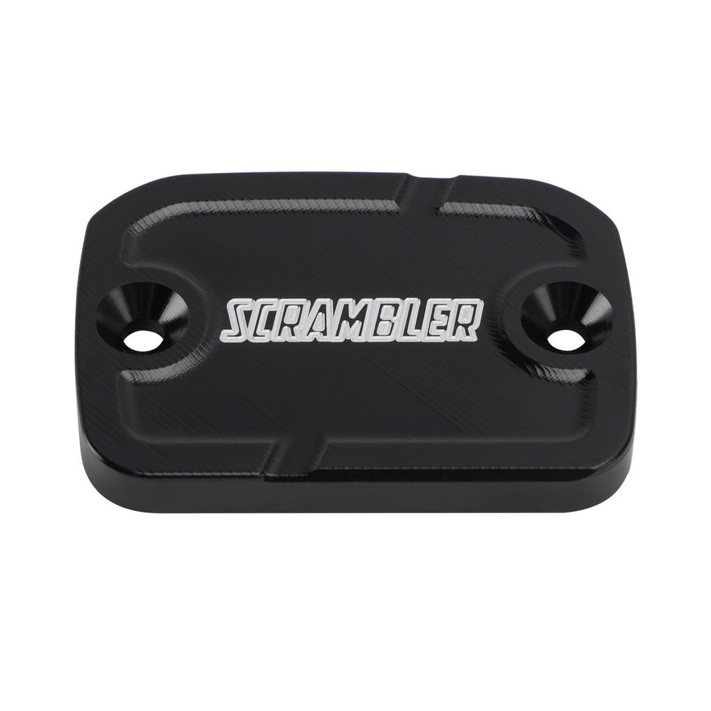 ด้านหน้า BRAKE FLUID RESERVOIR หมวกสีดําสําหรับ DUCATI SCRAMBLER 1100 800 2015-2025